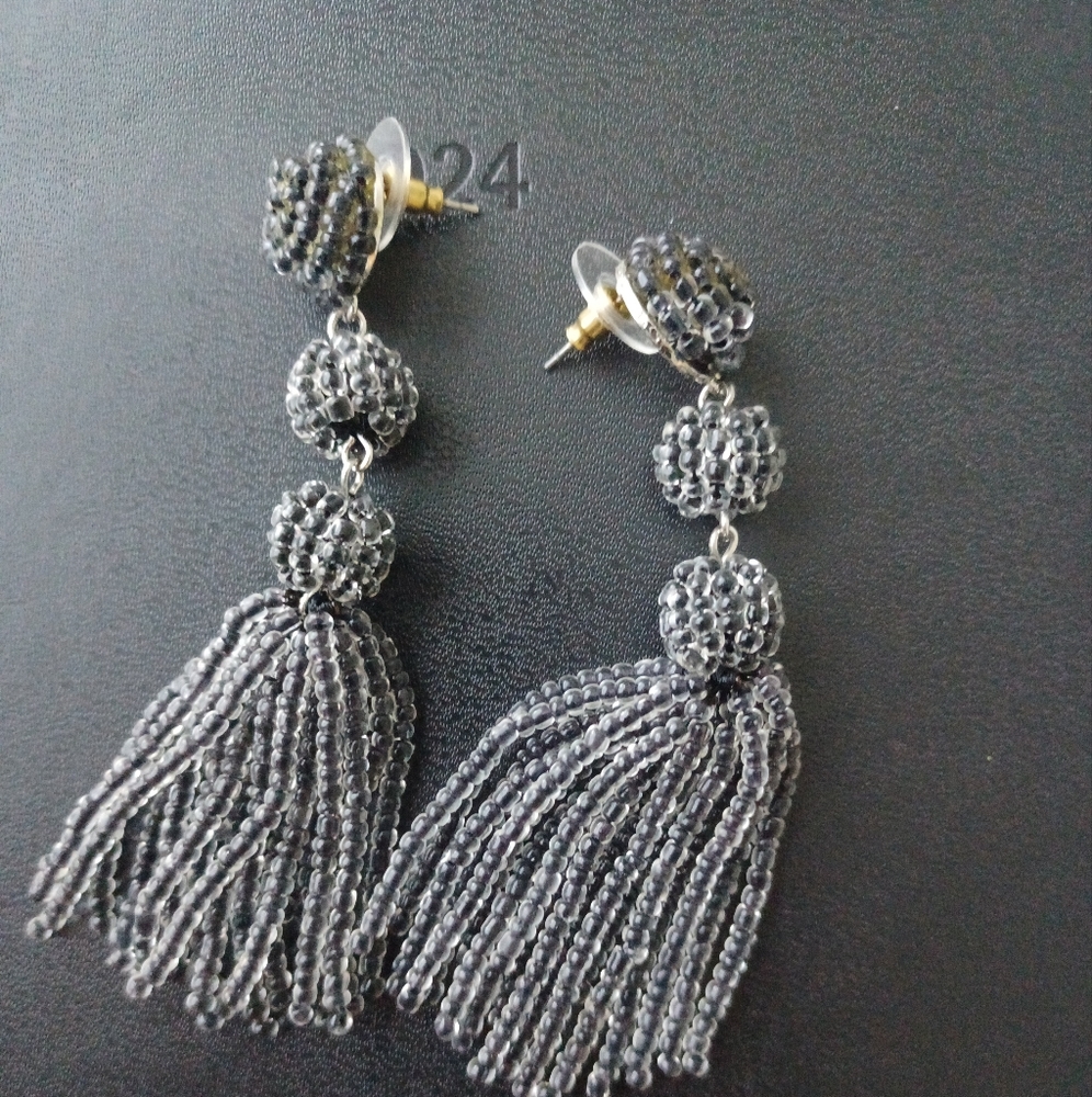 Beaded Tassle Earrings